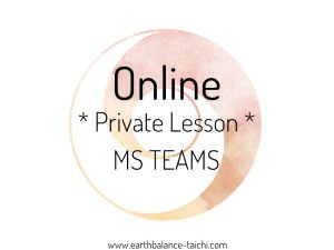 Tai Chi Qigong Private Tuition on Teams