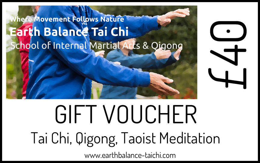 Tai Chi Gift Vouchers