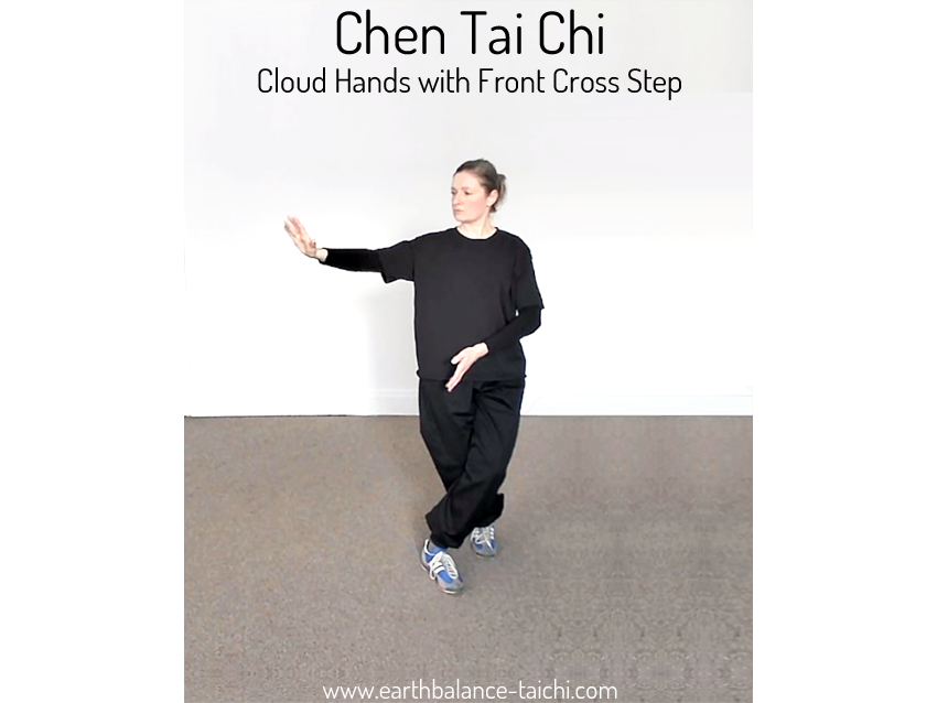 Chen Taiji Cloud Hands Front Cross Step