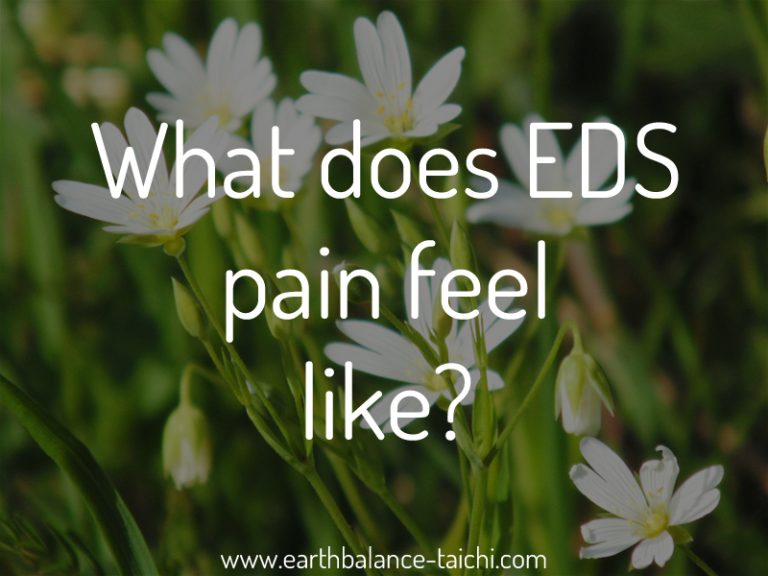 What does EDS pain feel like?
