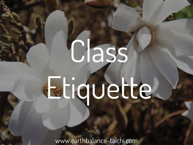Class Etiquette
