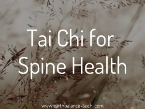 Tai Chi for Spine Health