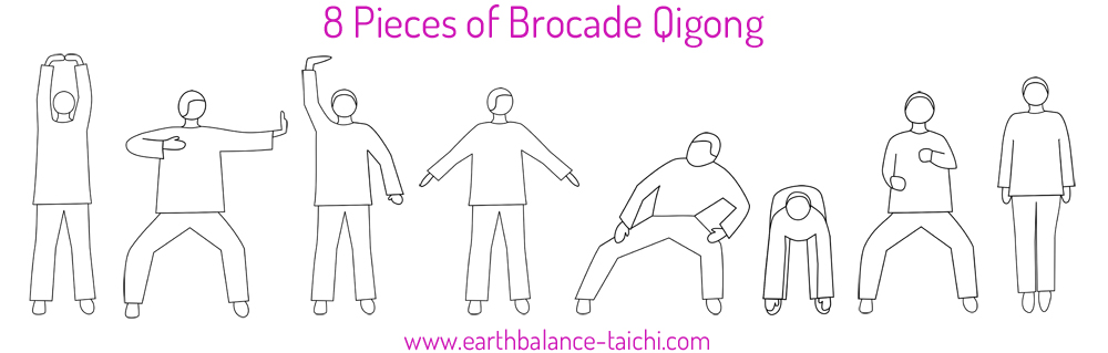 8 Pieces of Brocade Qigong Routine