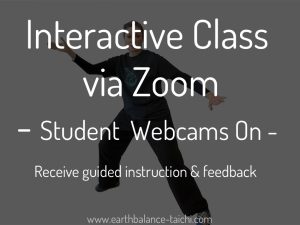 Interactive Tai Chi Live Stream