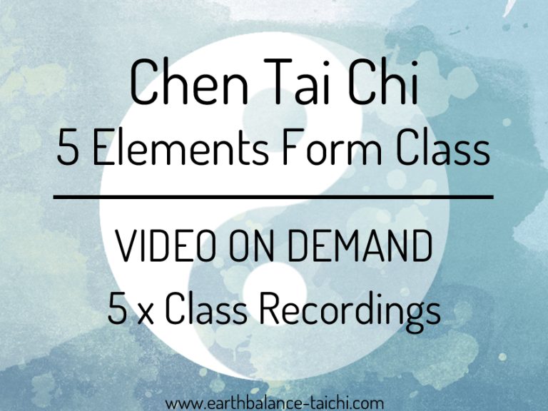 Chen Tai Chi Five Element Form Class