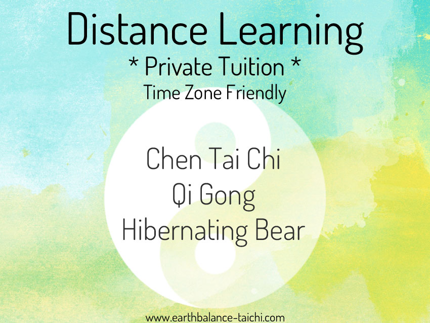 Distance Learning Tai Chi and Qigong