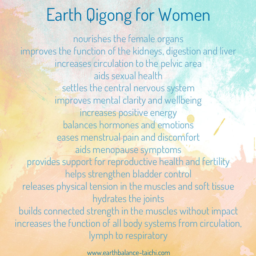 Earth Qi Gong for Women Health Benefits
