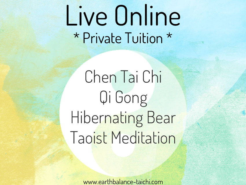 Live Online Tai Chi Qi Gong Private Tuition