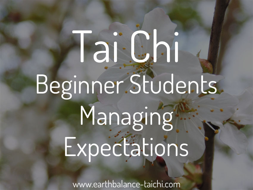 Managing Expectations in Tai Chi