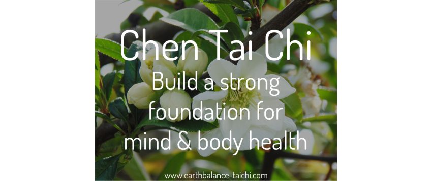 Chen Tai Chi Build a Strong Foundation