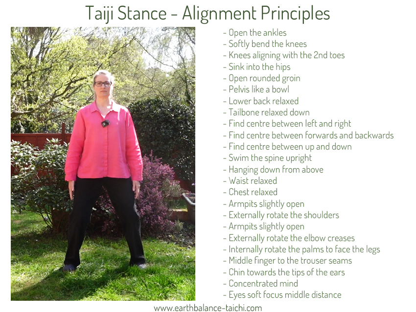 Taiji Stance Qigong Stillness Principles
