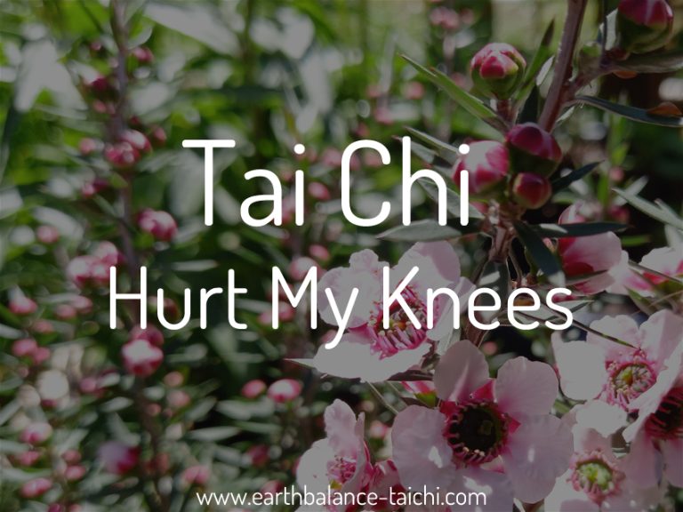 Tai Chi Hurt My Knees