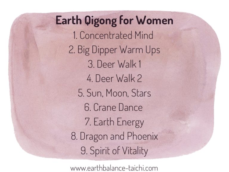Earth Qigong for Women Course Moves
