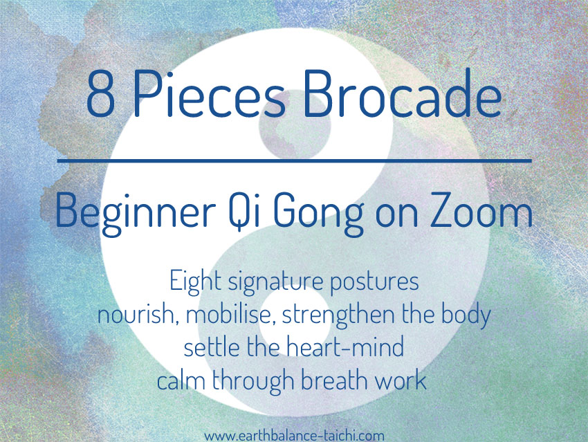 8 Pieces Brocade Qigong on Zoom