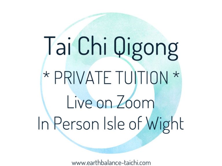 Tai Chi Private Tuition Zoom and Isle of Wight