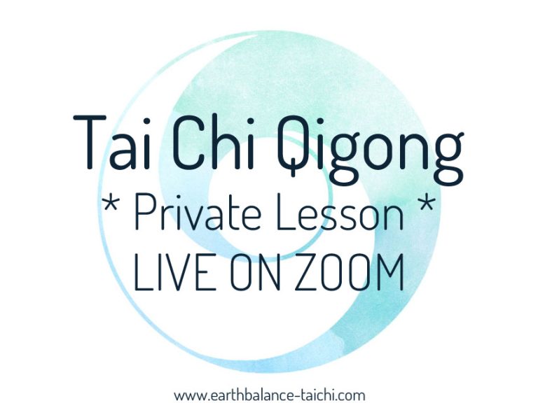 Tai Chi Qi Gong Private Tuition Zoom