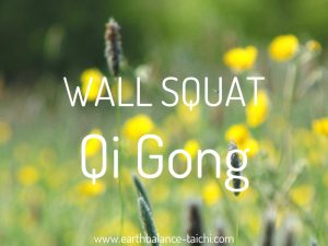 Qi Gong Wall Squats