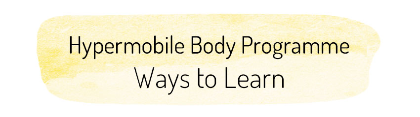 Where to Learn the Hypermobile Body Programme