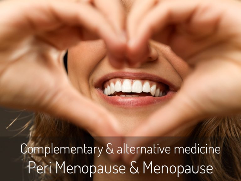 Complementary and alternative medicine for Menopause