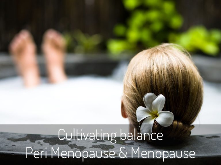 Cultivating Balance Menopause